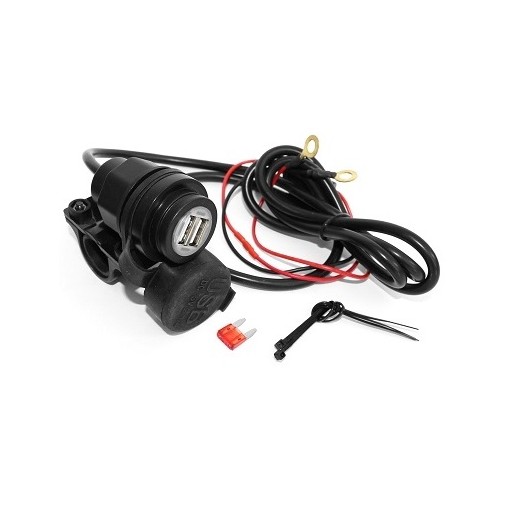 Chargeur USB pour scooter ou moto - 12V 2,4A